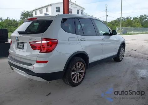 2015 BMW X3 xDrive28I из США, поврежденный, VIN 5UXWX9C51F0D62267